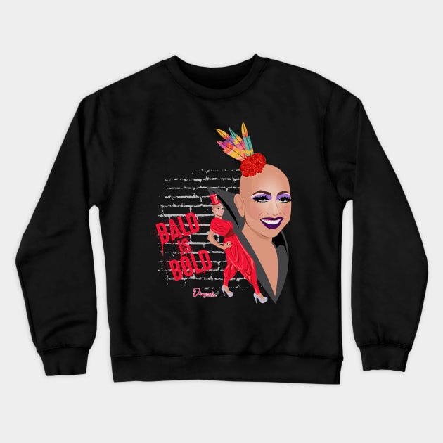 Ongina from Drag Race Crewneck Sweatshirt by dragover
